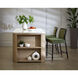 Romilly White / Light Wash Kitchen Island